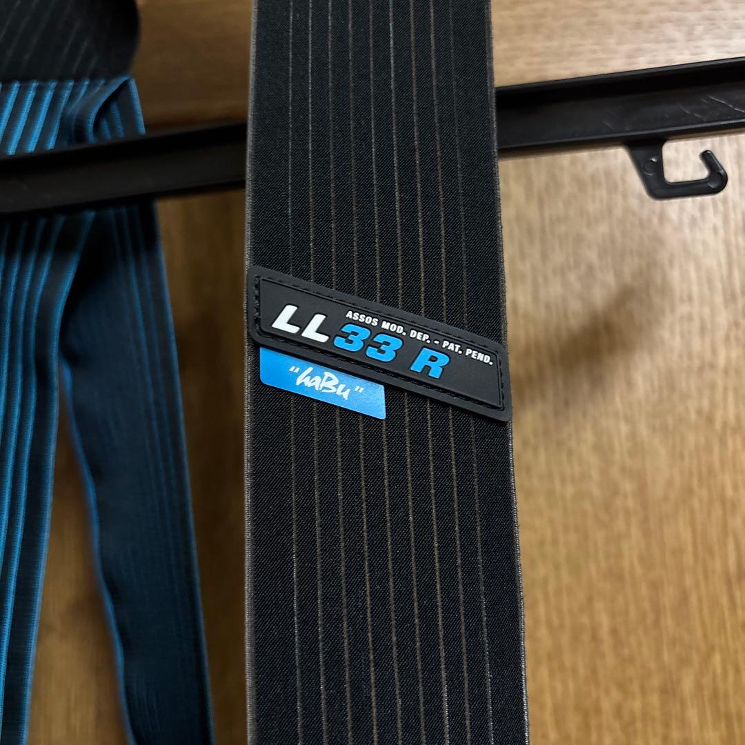 ASSOS EQUIPE R ウィンタービブタイツ ハブS9ブラック Ｌサイズ