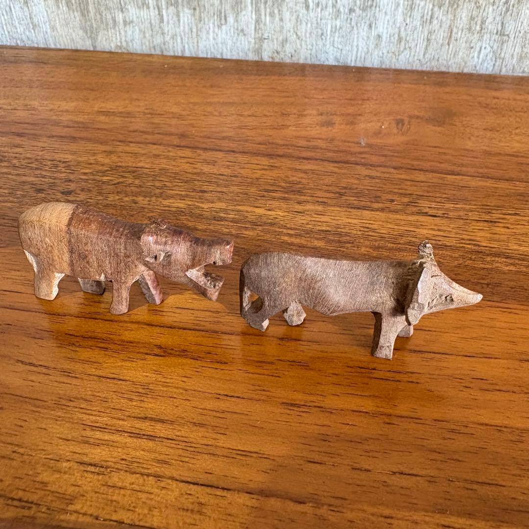 ヴィンテージ プリミティブアート アフリカ民藝 木彫り アニマルオブジェ　まとめ