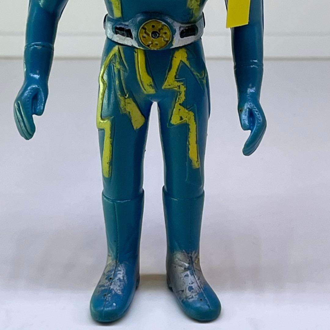 レア　当時物　ポピー　イナズマン　ソフビ　マフラー付き