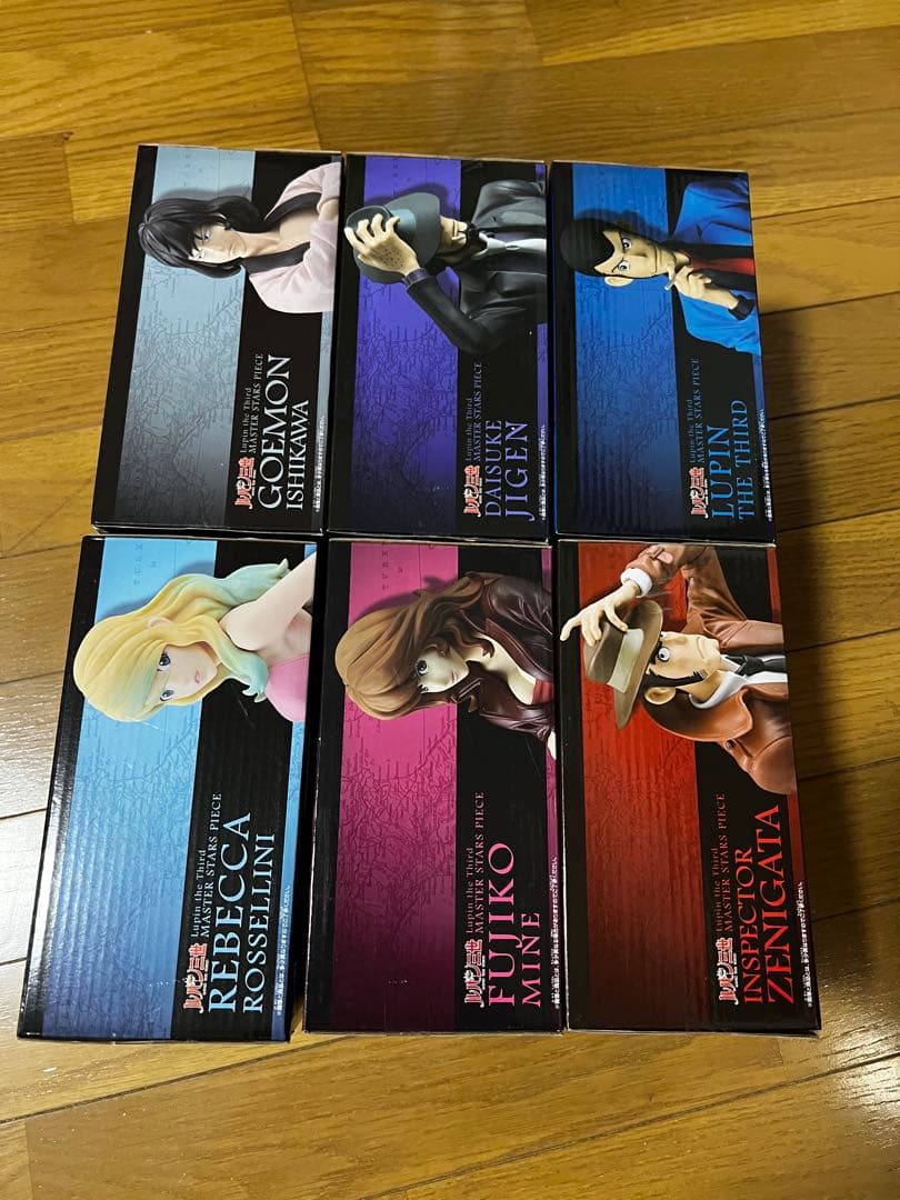ルパン三世　MASTER STARS PIECE 6点セット　未使用品