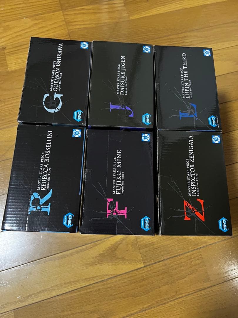 ルパン三世　MASTER STARS PIECE 6点セット　未使用品