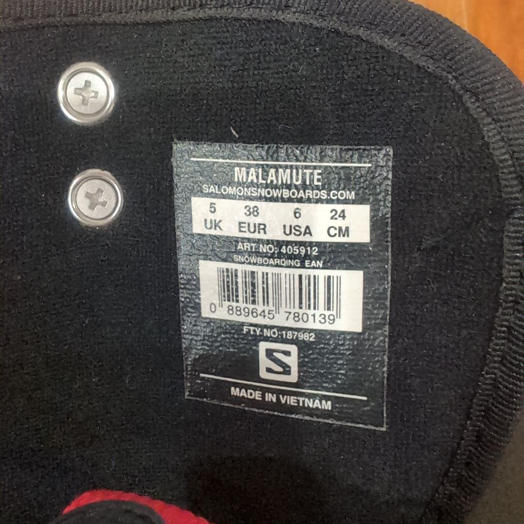 極美品 サロモン バートン スノーボード ブーツ 24cm レディース メンズ