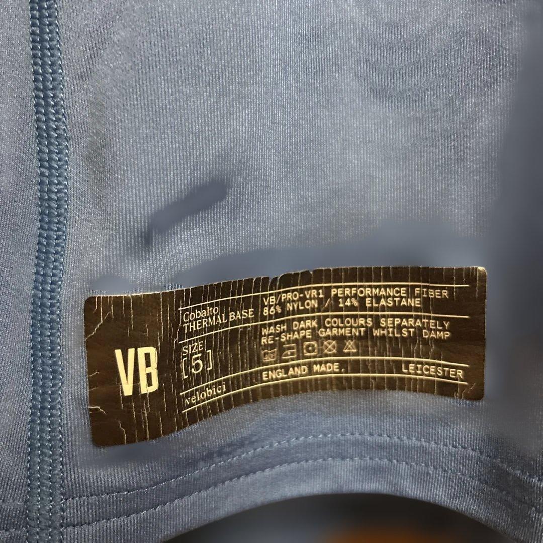 ヴェロビチコバルトサーマルジャージ &サーマルビブショーツ・ベース3点セット 5