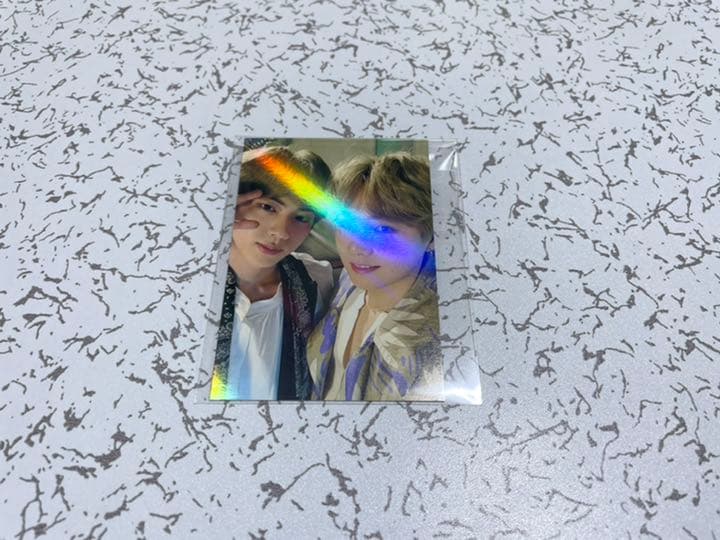 BTS トレカ チケットホルダー グク ジミン ジン　ホソク　ミニフォト