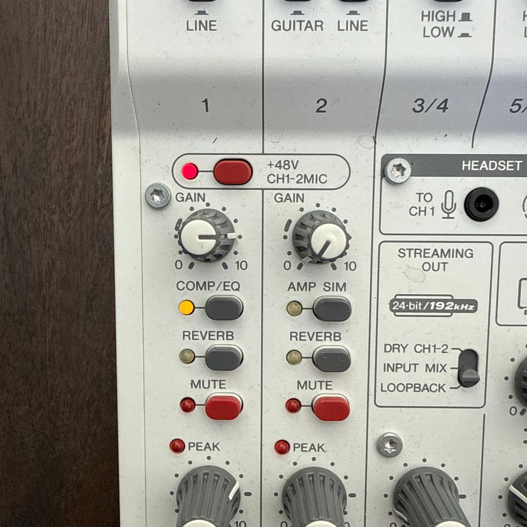 DTM・DAW YAMAHA AG06 mkii