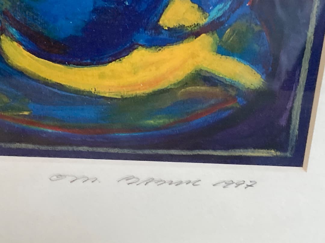 色彩の美しさが光る水彩画二点