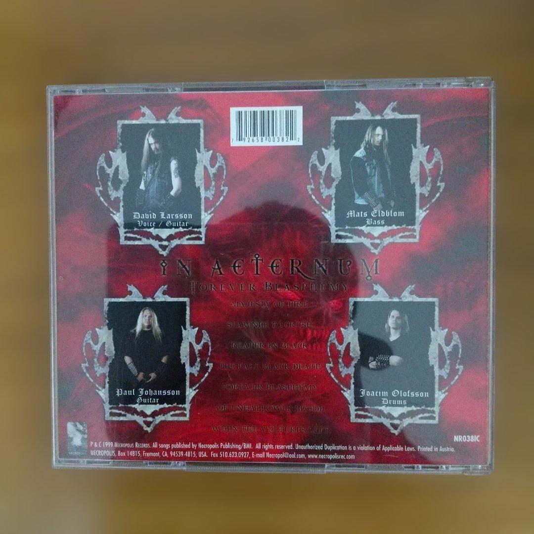 IN AETERNUM 「FOREVER BLASPHEMY」 オリジナル盤
