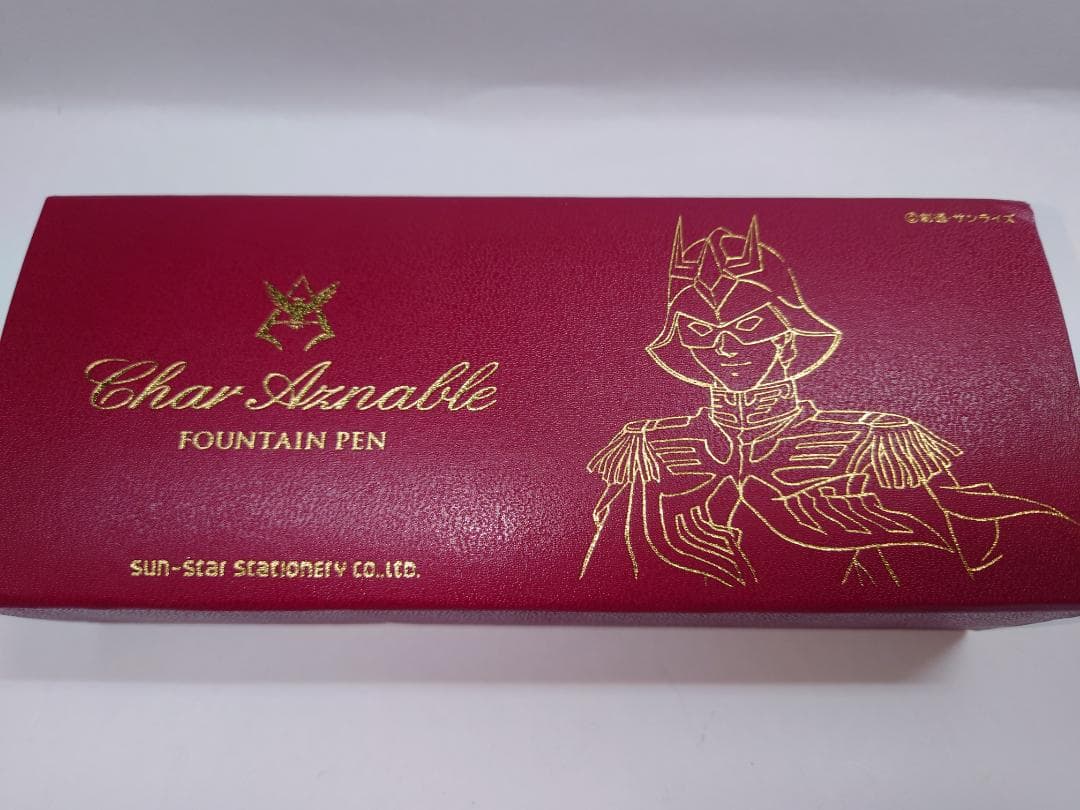 【未使用品】プラチナ万年筆 機動戦士ガンダム シャアの万年筆【プレミアムバンダイ