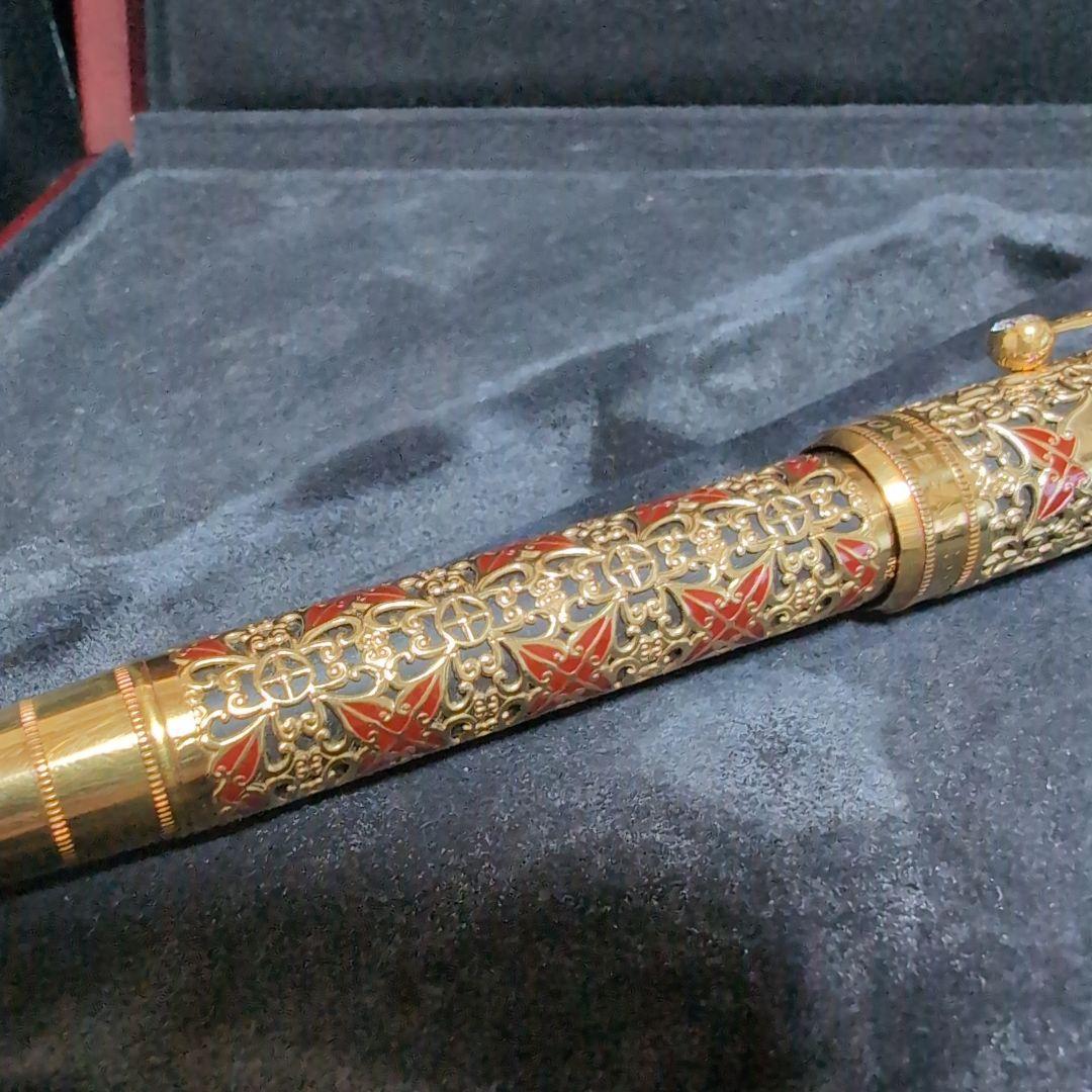 【超希少♪】 モンブラン 万年筆 パトロンシリーズ セミラミス 18金無垢