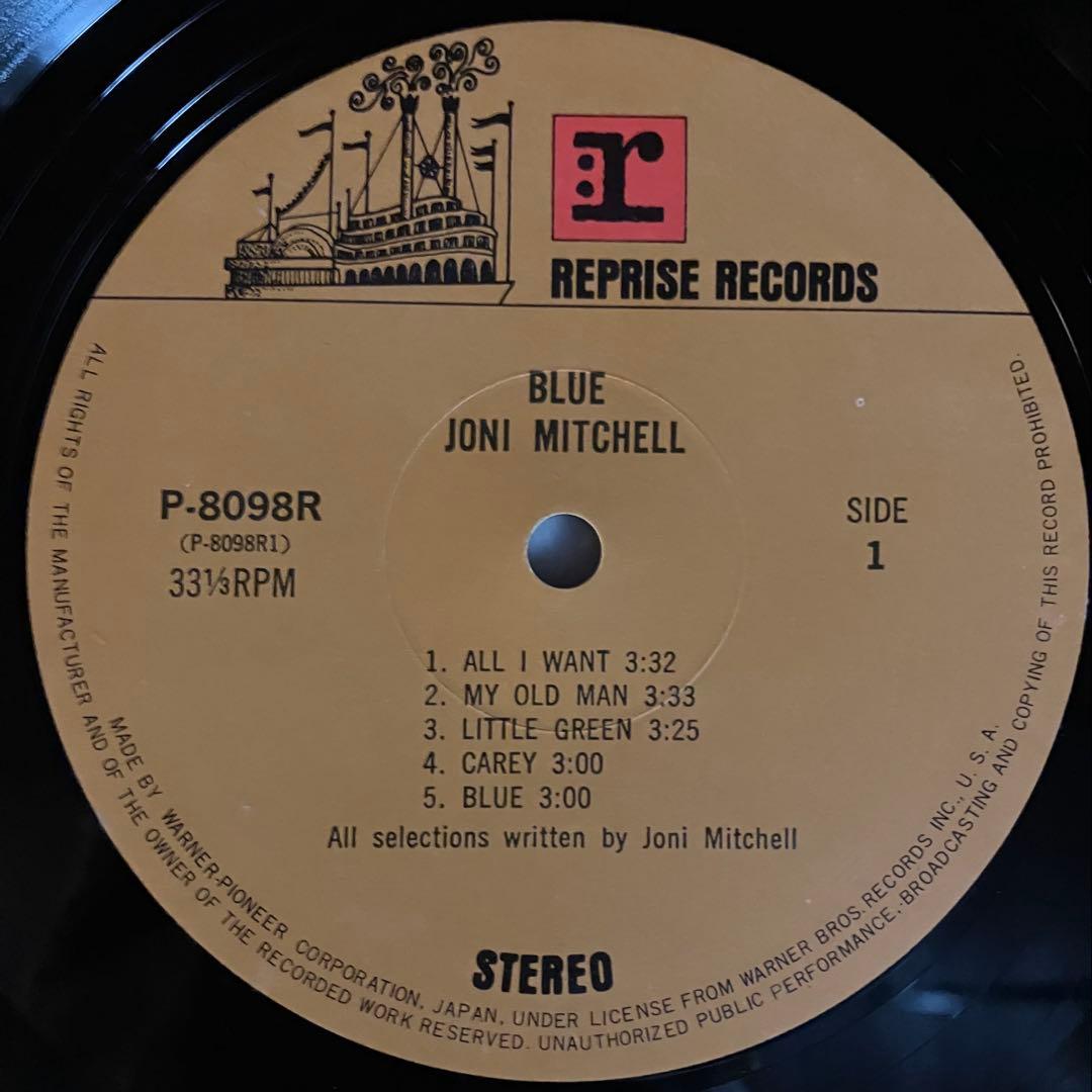 国内盤 Joni Mitchell / Blue レコード