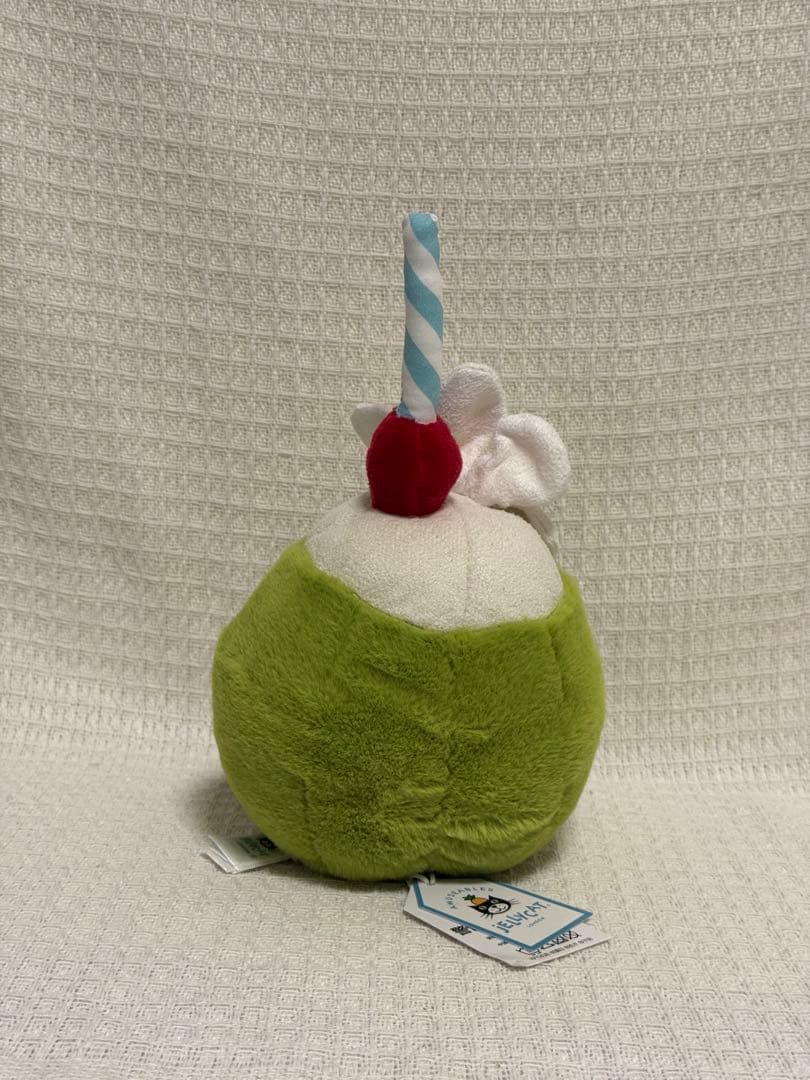 ジェリーキャット　ココナッツジュース　ドリンク　ぬいぐるみ