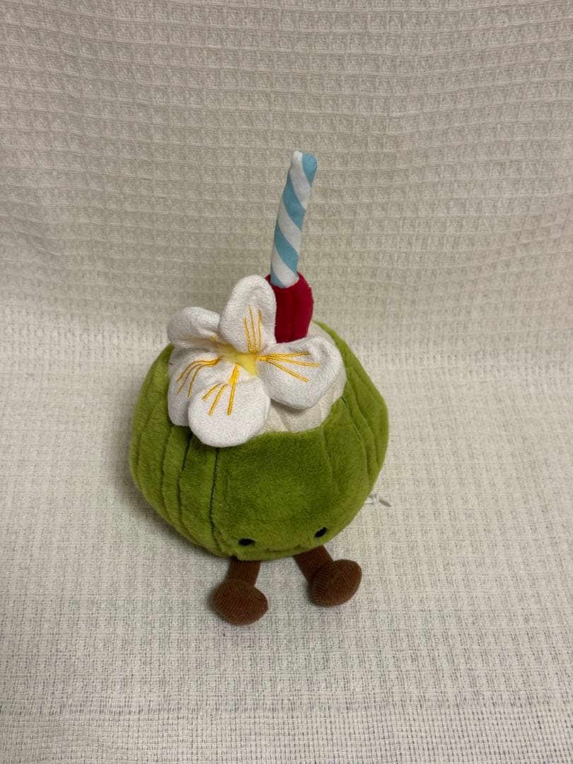 ジェリーキャット　ココナッツジュース　ドリンク　ぬいぐるみ