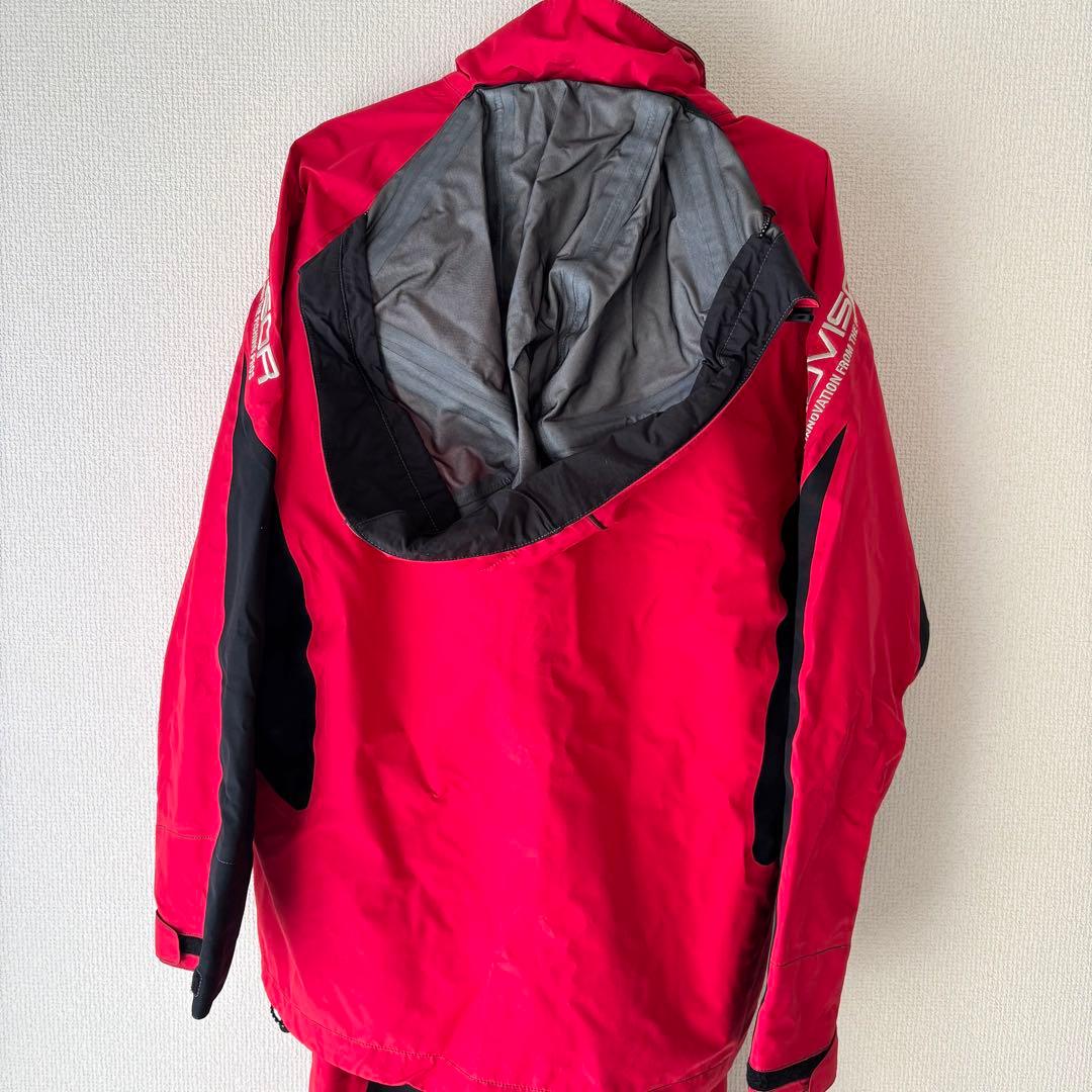 ダイワ プロバイザー ゴアテックス 上下セット レッド 赤