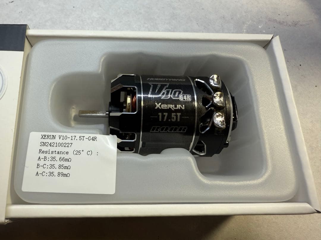 ホビーラジコン HOBBYWING XERUN-V10 G4R ROAR 17.5T