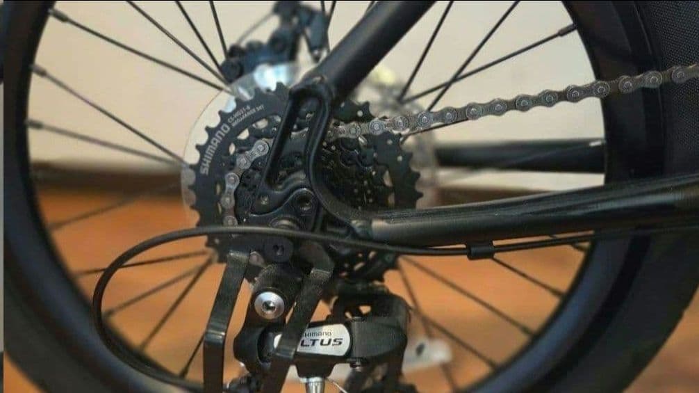 ☆RITEWAY ミニベロ ブラック バスケット付き/美品☆手渡し限定金額