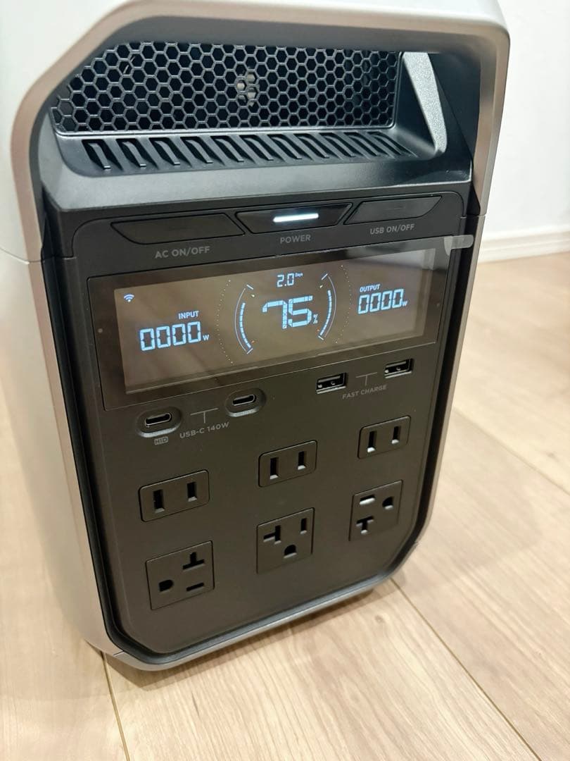 最新 ECO FLOW DELTA 3 Plus エコフロー デルタ 3 プラス