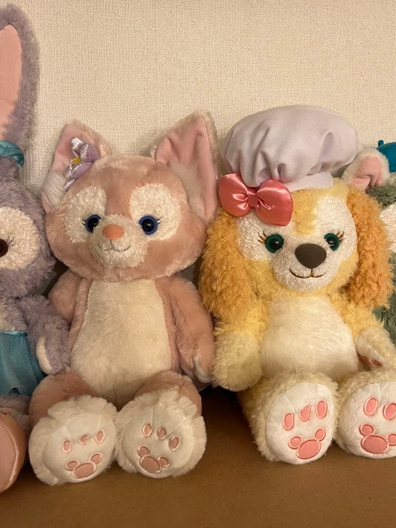 ディズニーシー　ぬいぐるみ　ダッフィー リーナベル　オルメル　7体　セット売り