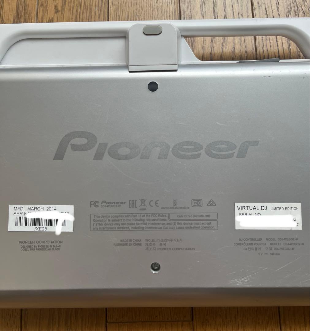 ⑧パイオニア Pioneer DDJ-WEGO2-W DJコントローラー
