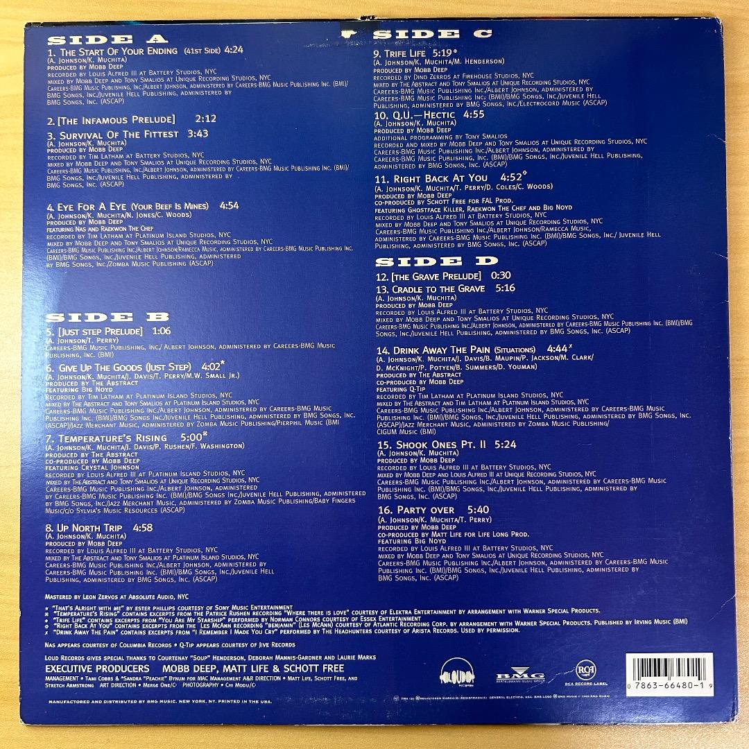 洋楽 MOBBDEEP The Infamous 2LP