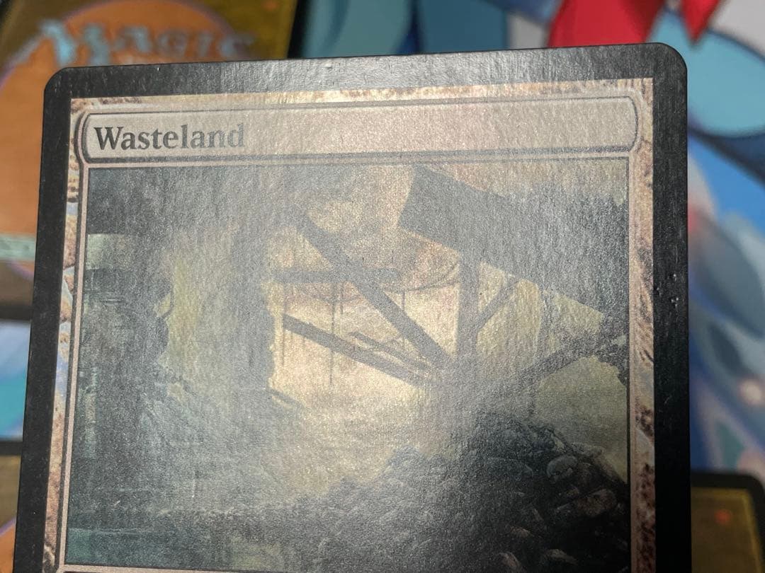 MTG 不毛の大地 プロモ Foil 4枚セット