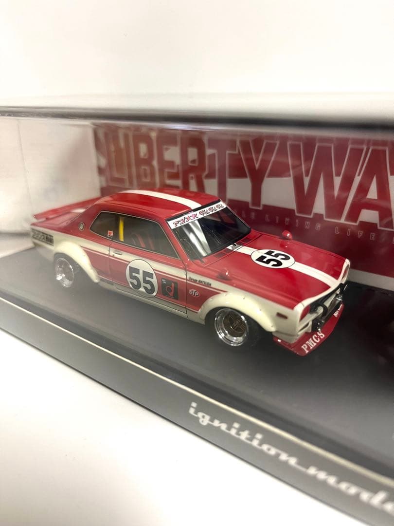 イグニッションモデル　LB 限定　アゴスカ　付属品手紙付　スカイライン　ハコスカ