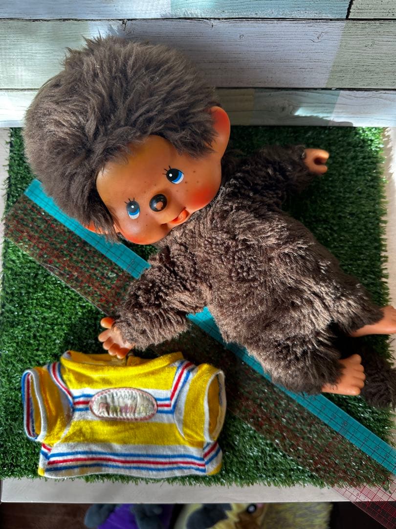 モンチッチ ぬいぐるみパペット　アンティーク品