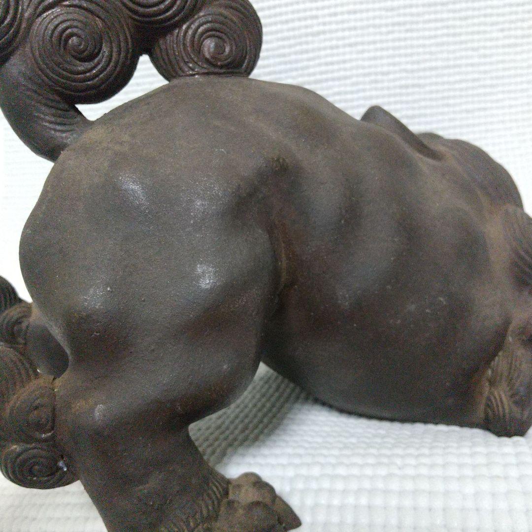 威風堂々〈木村長十郎友敬 作／獅子〉備前焼