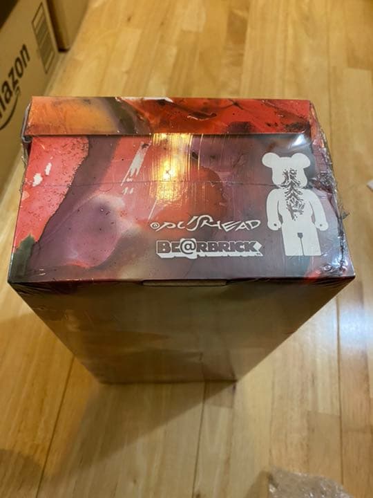 pushed パスヘッド　ベアブリック 400%