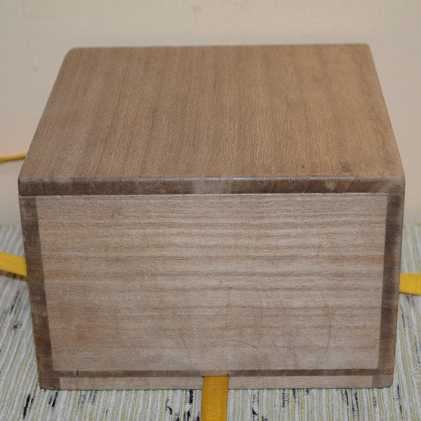 茶道具　膳所平茶碗一双　表千家　久田無適斎造　中古品　送料無料