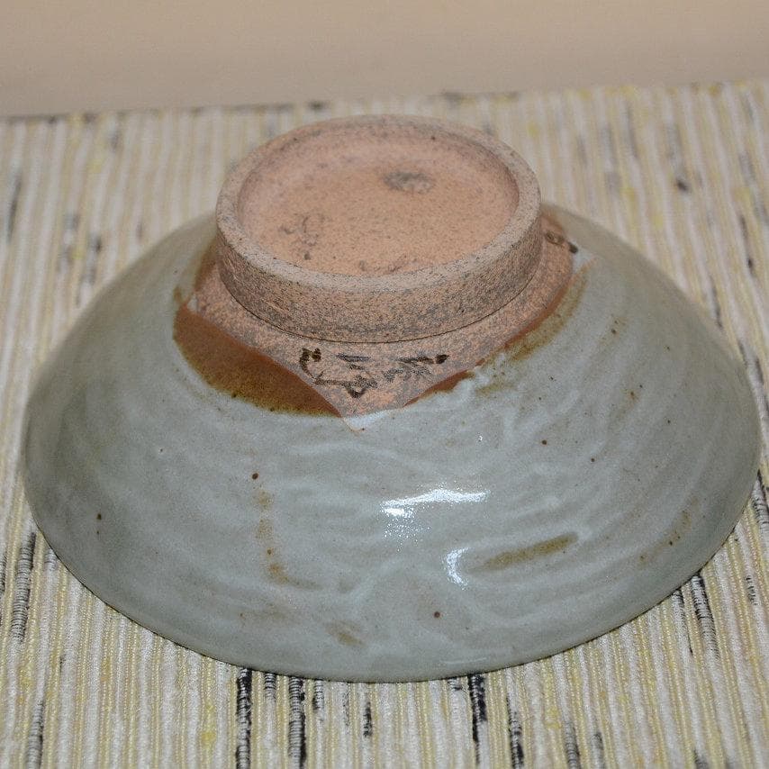 茶道具　膳所平茶碗一双　表千家　久田無適斎造　中古品　送料無料