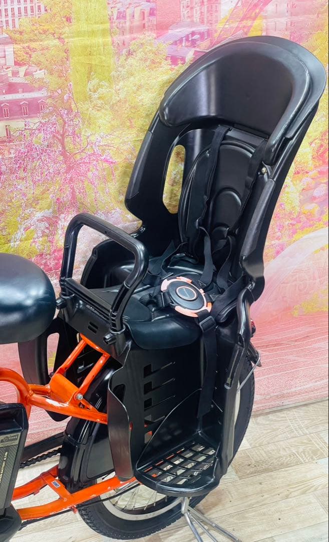 ZK3357 電動自転車 ブリヂストン アンジェリーノ 子供乗せ 20インチ