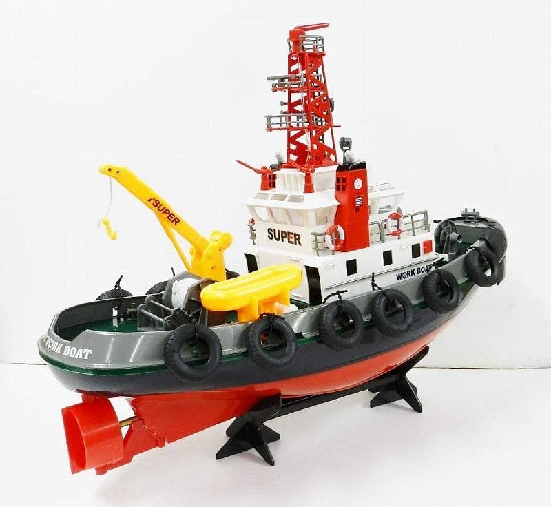 技術基準適合証明済 ヘンロン 放水可能 タグボート ラジコン 港湾作業船ラジコン