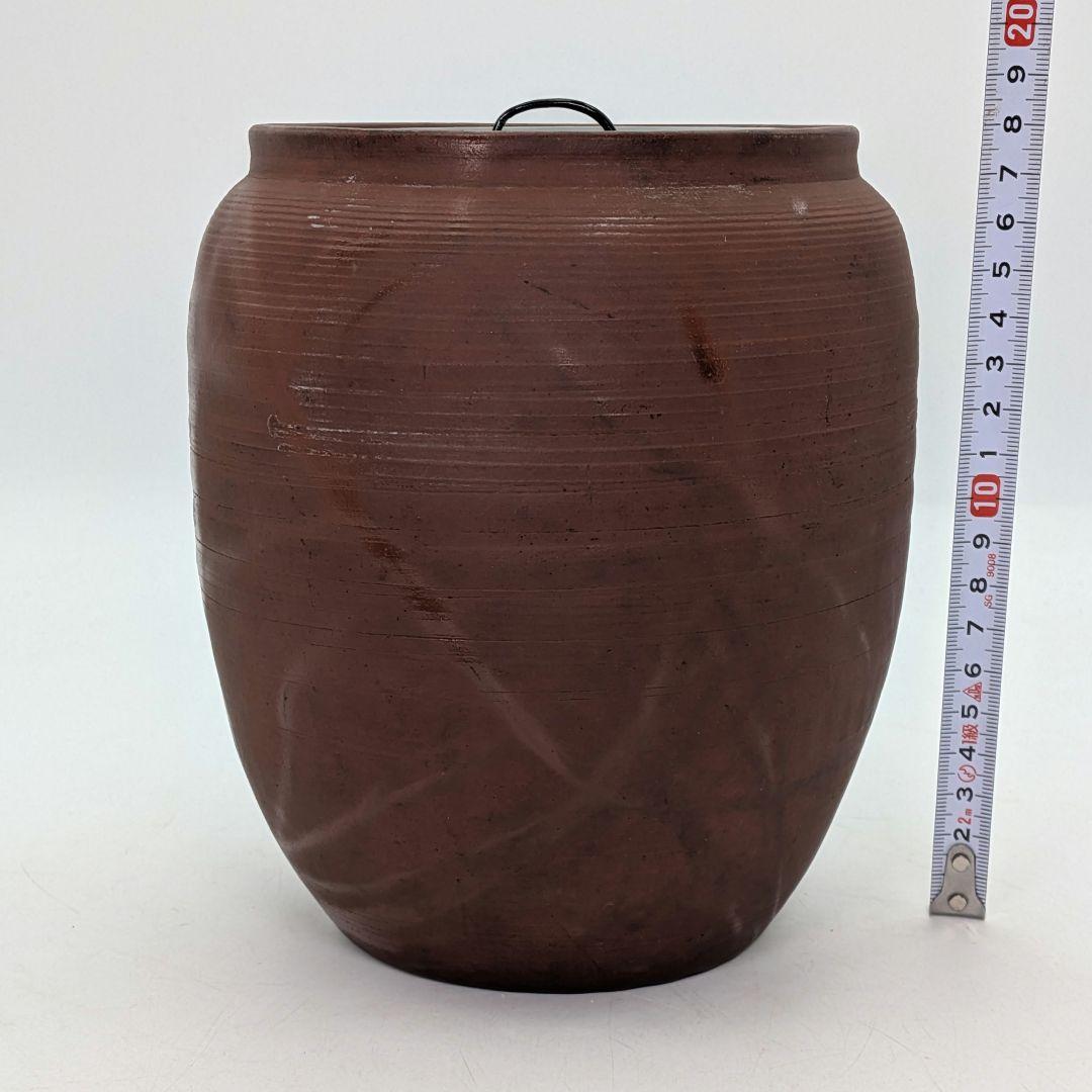 【直しあり】江戸末期 古備前 水指 合箱合布 水差 抹茶道具 茶器 食器 容器