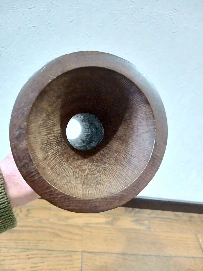 和楽器 小鼓胴 唐草蒔絵