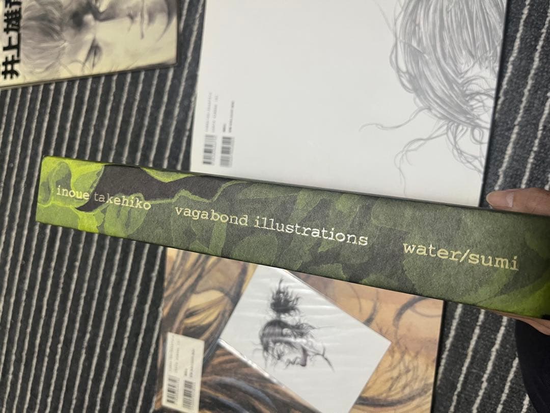 井上雄彦バガボンド画集　墨　WATER ケース、ポストカード付き　井上雄彦ぴあ
