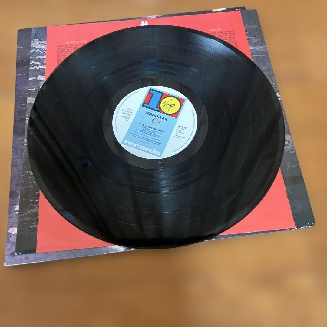 MANOWAR / マノウォー SIGN OF THE HAMMER レコード
