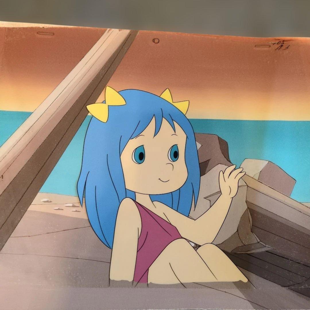 虫プロの遺産 なつかしの世界名作 アンデルセン物語 『プシケ』セル画 昭和レトロ