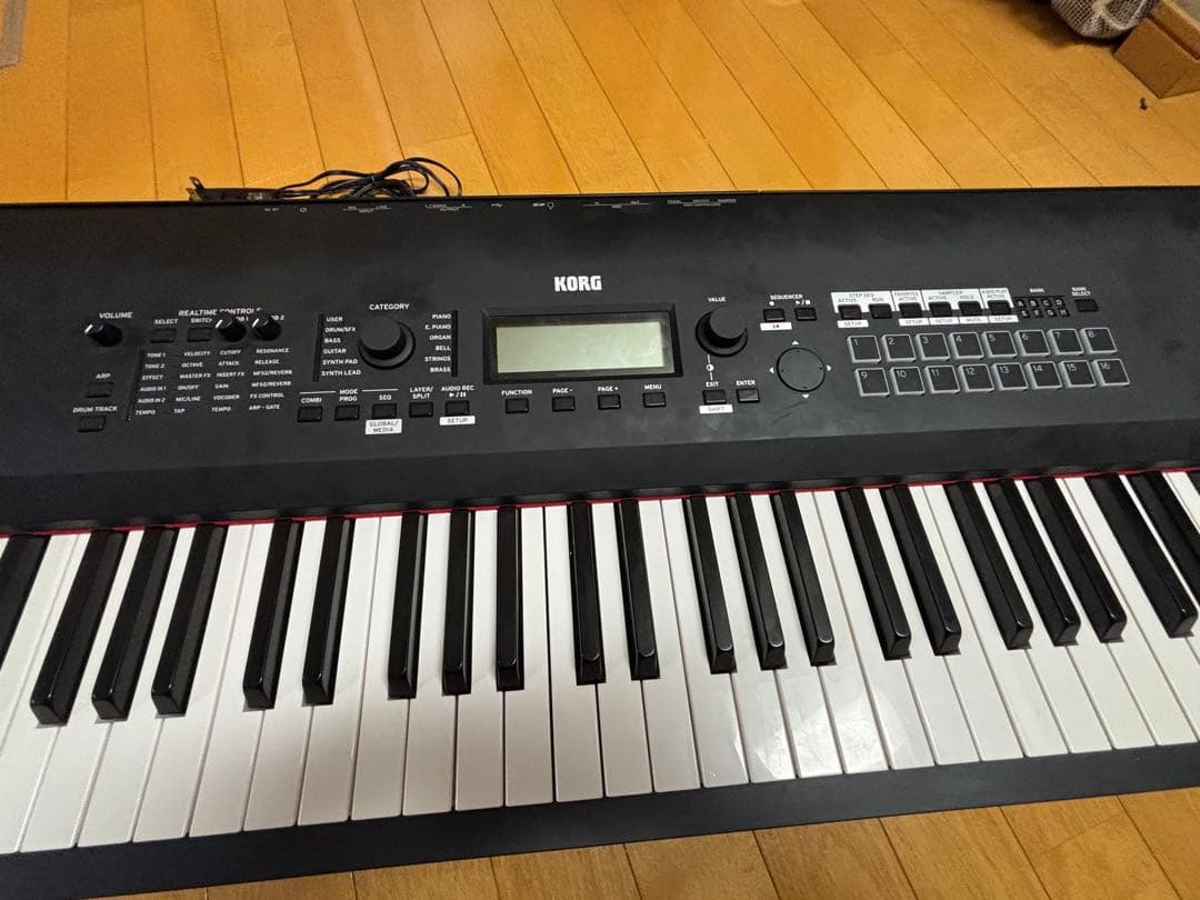 KORG KROSS2 88鍵 シンセサイザー キャリーケース アダプター付き