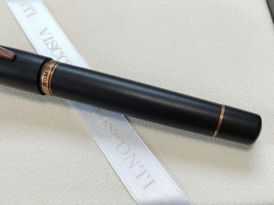 パラジウムニブVISCONTI ホモサピエンス　オーバーサイズ　ブロンズ　万年筆