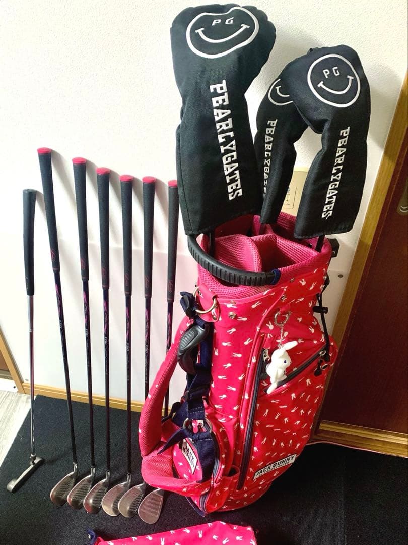 大人気◇XXIO レディースゴルフクラブセット／ジャックバニー キャディバッグ