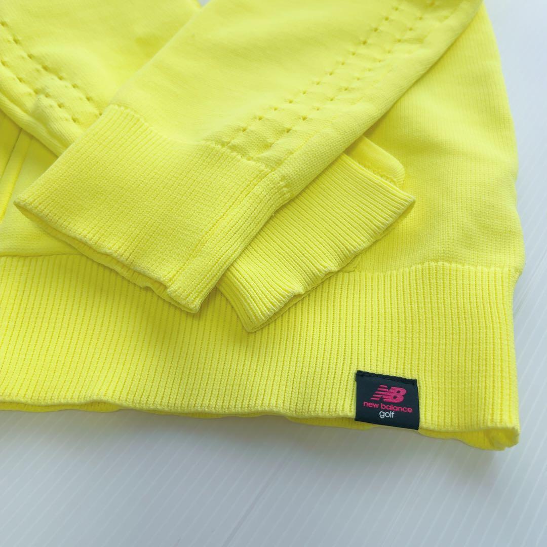 ニューバランスゴルフ　セットアップ　イエロー