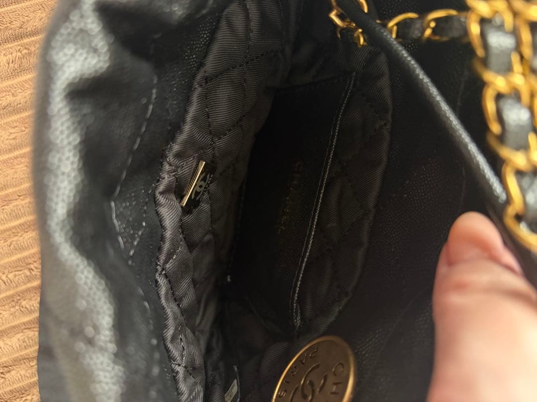 ♡美品♡CHANEL22ミニ　ブラック ノベルティ