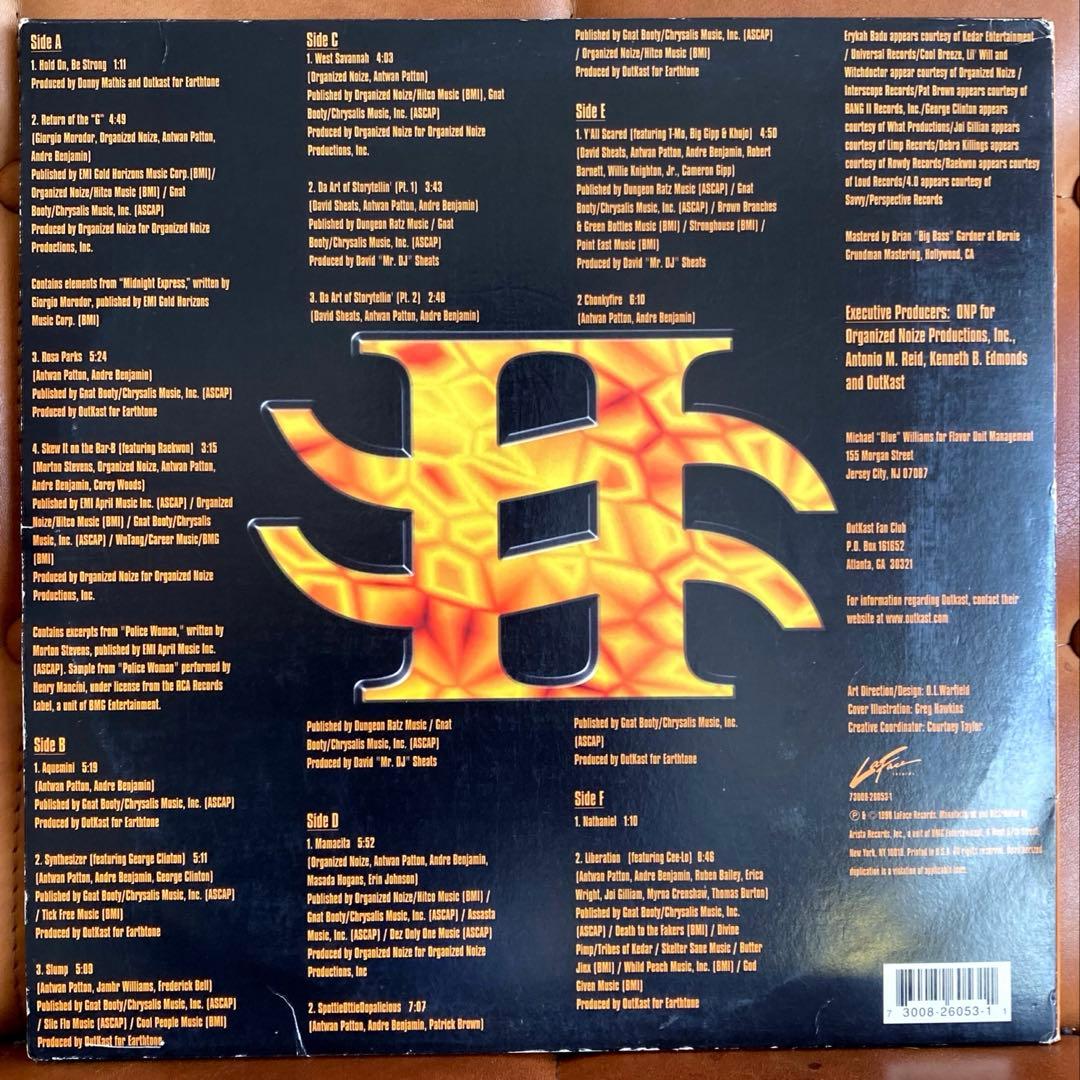 【3LP】OutKast - Aquemini アナログ盤 送料込み