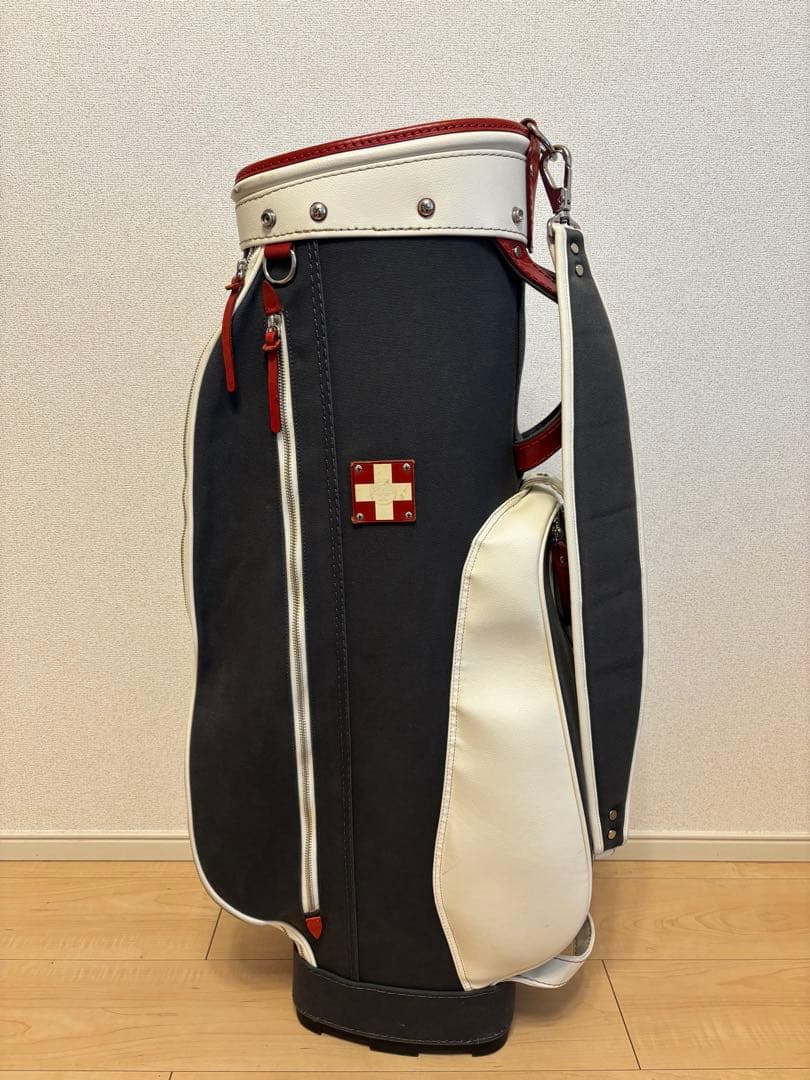 木の庄帆布　クロスハンドル　カートキャディバック