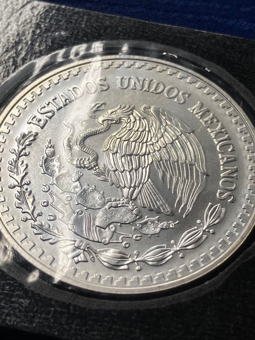 希少1998年 メキシコ 銀メダル 1オンス　リベルタッド　独立の天使