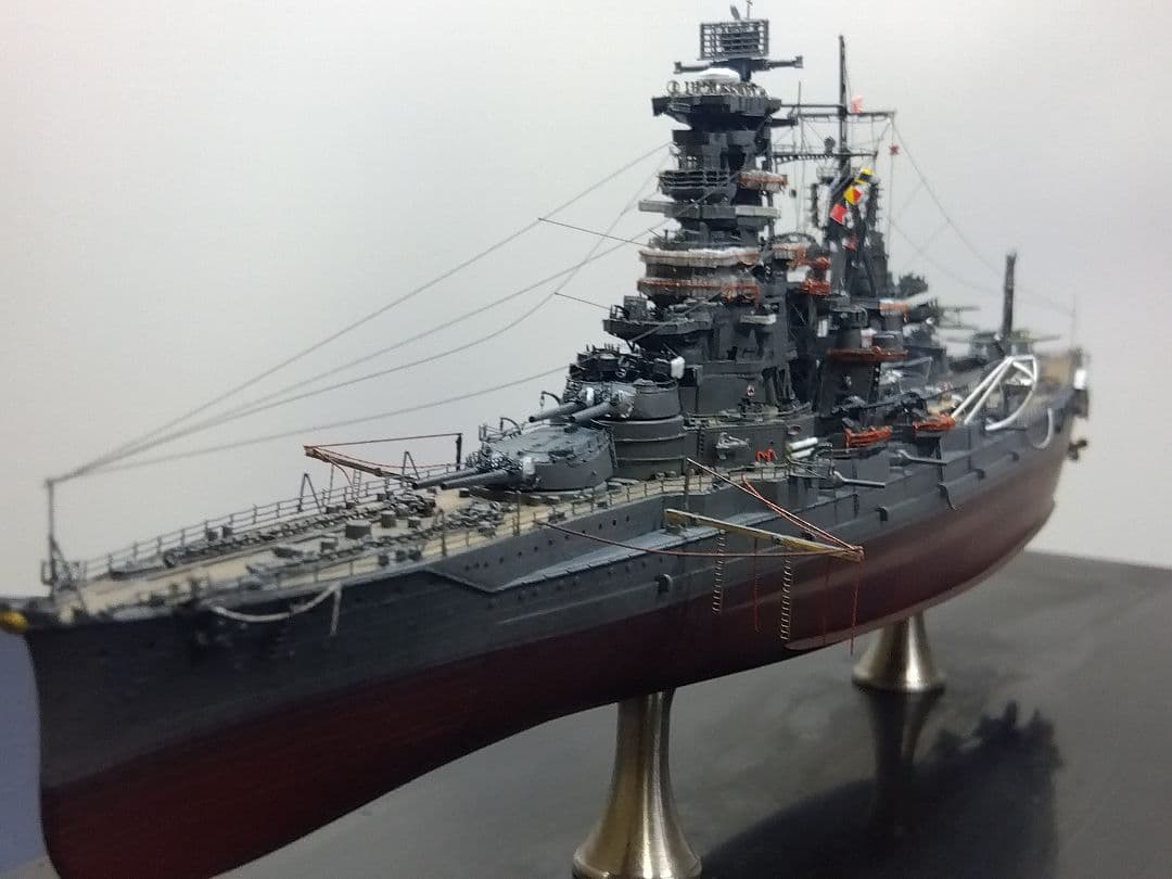 1/700フルハル精密模型 帝国海軍戦艦 榛名完成品