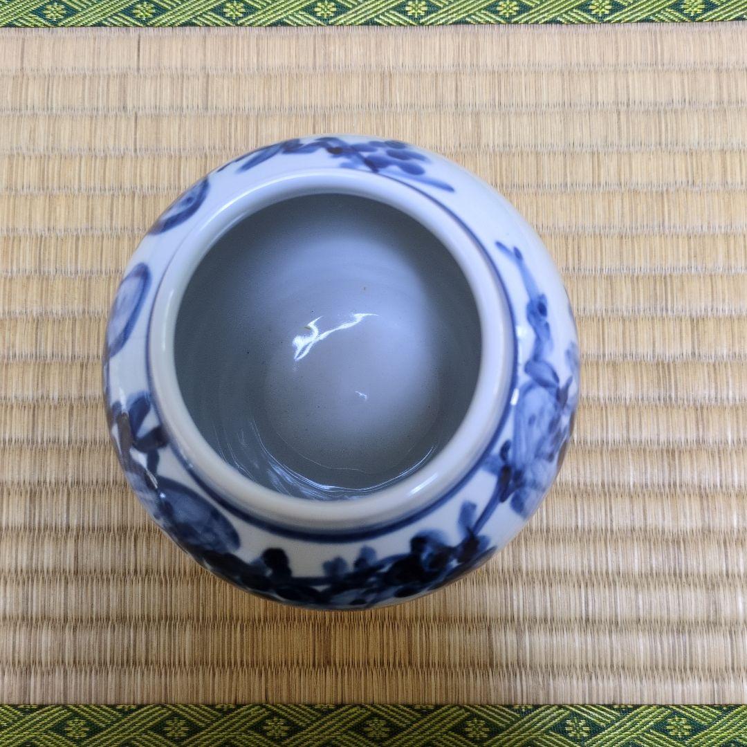 美術品「ぶどう絵壺」近藤 潤 作