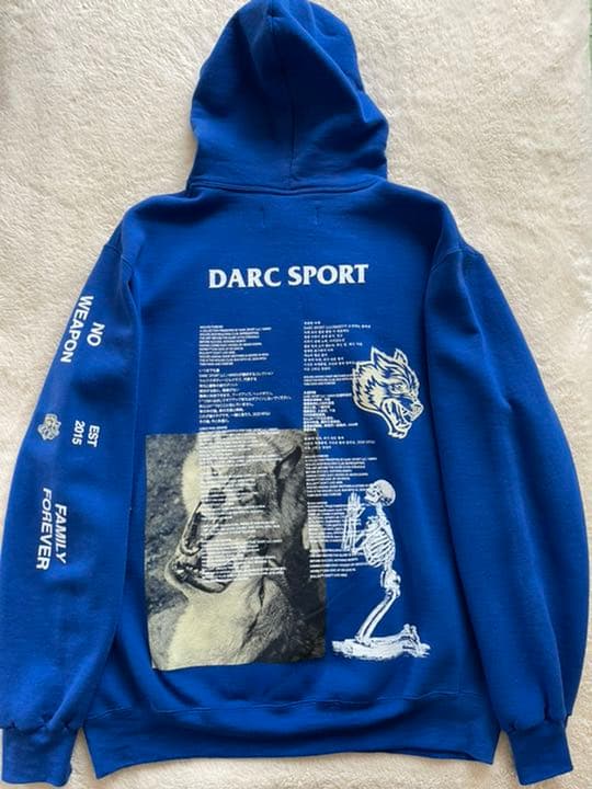 その他 Darcsport blue Hoodie