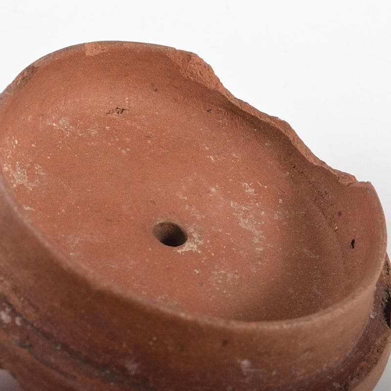 中国　紫砂　朱泥　漢詩文　急須　茶壷　V　R7363