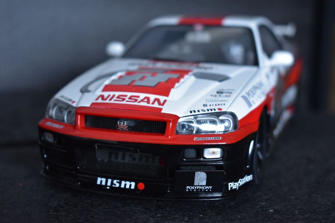 1/18 オートアート 日産 グランツーリスモ R34 スカイライン GT-R
